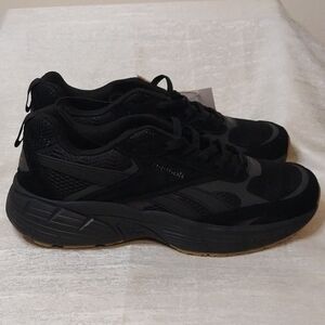 Reebok Chaos Men's Black Athletic Running Shoes Size 11 Gum Bottom